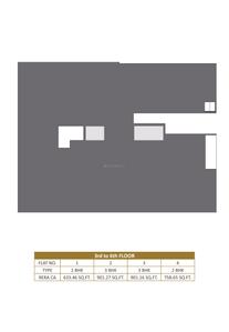 Image of 1036 Sq.ft 3 BHK Apartment / Flat for sale in Rudra Paradise, Santacruz East, Mumbai for Rs. 33000000