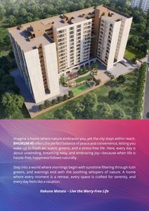 Image of 1026 Sq.ft 2 BHK Apartment / Flat for sale in Landmark Bhukum 45, Bhukum, Pune for Rs. 6500000