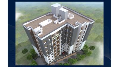 Image of 637 Sq.ft 1 BHK Apartment / Flat for sale in RK Pre Eminence, Bhugaon, Pune for Rs. 3700000
