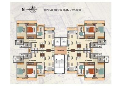 Image of 421 Sq.ft 1 BHK Apartment / Flat for sale in Raj Pantheon, Goregaon West, Mumbai for Rs. 8000000