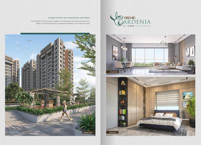 Image of 1251 Sq.ft 2 BHK Apartment / Flat for sale in Orchid Gardenia, Palanpur, Surat for Rs. 5004000