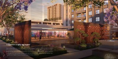 Image of 910 Sq.ft 2 BHK Apartment / Flat for sale in Kolte Patil Little Earth, Kiwale, Pune for Rs. 7200021