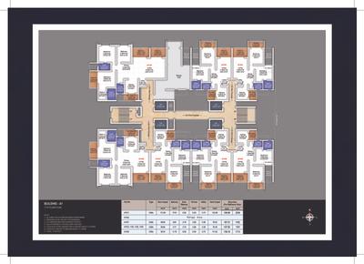 Image of 1560 Sq.ft 3 BHK Apartment / Flat for sale in Majestique Signature Towers Phase 1, Baner, Pune for Rs. 22000000