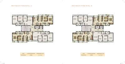 Image of 880 Sq.ft 2 BHK Apartment / Flat for sale in Ekta Brooklyn Park Phase II, Virar West, Virar for Rs. 5100000