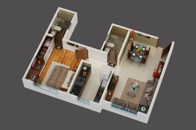 Image of 850 Sq.ft 2 BHK Apartment / Flat for sale in ANCHOR RESIDENCY, Malad West, Mumbai for Rs. 13900000
