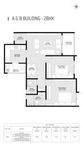 Image of 1077 Sq.ft 2 BHK Apartment / Flat for sale in Silver Astra, Hadapsar, Pune for Rs. 11500000