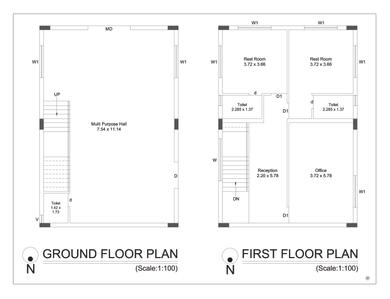 Image of 1800 Sq.ft 3.5 BHK Apartment / Flat for sale in Shubh Hilton Aristo, Mavdi, Rajkot for Rs. 17300000
