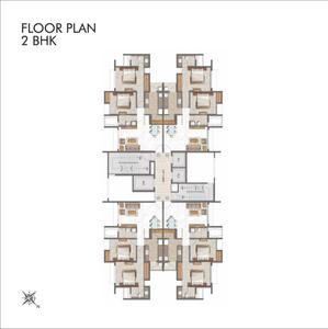 Image of 500 Sq.ft 1 BHK Apartment / Flat for sale in Lodha Palava Estela D To G, Dombivli East, Thane for Rs. 4200000