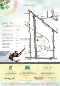 Image of 983 Sq.ft 2 BHK Apartment / Flat for sale in Star Green Tower, North Dum Dum Bediapara, Kolkata for Rs. 5600000