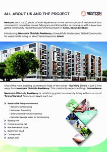 Nestcon Chintala Residency Brochure 2