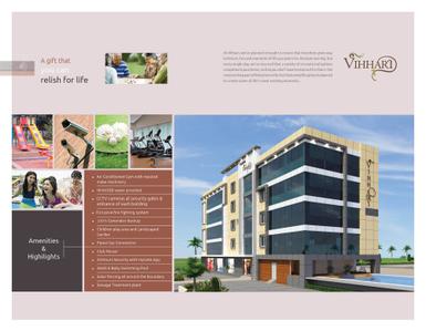 Image of 1225 Sq.ft 2 BHK Apartment / Flat for sale in Vazhraa Vihhari Phase II, Manikonda, Hyderabad for Rs. 12000000