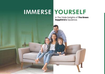 Image of 846 Sq.ft 2 BHK Apartment / Flat for sale in The Green Sapphirre, Kalyan West, Kalyan for Rs. 3900000