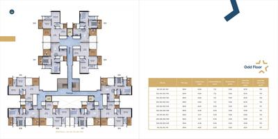 Image of 950 Sq.ft 2 BHK Apartment / Flat for sale in Vision Starwest Phase 1, Tathawade, Pune for Rs. 8000000