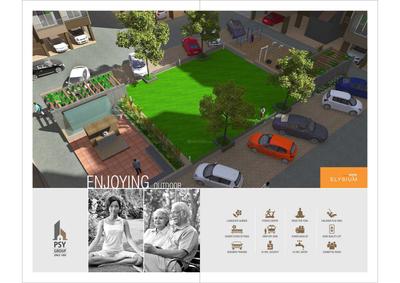 Image of 1000 Sq.ft 2 BHK Apartment / Flat for sale in PSY Pramukh Elysium, Sargasan, Gandhinagar for Rs. 5000000