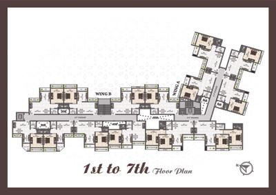 Image of 563 Sq.ft 2 BHK Apartment / Flat for sale in Shiv Paradise, Badlapur East, Badlapur for Rs. 4200000