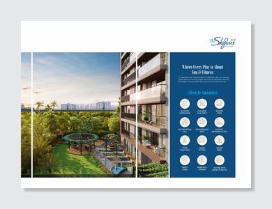 Image of 1998 Sq.ft 3 BHK Apartment / Flat for sale in The Skylark, Randesan, Gandhinagar for Rs. 8560000