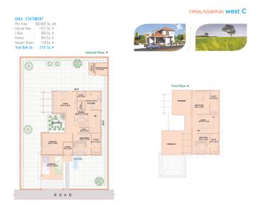 Image of 4600 Sq.ft 4 BHK Villa for sale in Reliance Green Village Extension, Mokila, Hyderabad for Rs. 120000000
