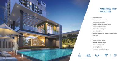 Image of 1080 Sq.ft 2 BHK Apartment / Flat for sale in Shree Venkatesh Graffiti Elan Phase 1, Mundhwa, Pune for Rs. 8900000