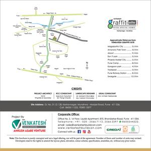 Image of 950 Sq.ft 2 BHK Apartment / Flat for sale in Shree Venkatesh Graffiti Elite, Mundhwa, Pune for Rs. 8700000