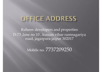 Image of 1200 Sq.ft 3 BHK Apartment / Flat for sale in Ruheen Saar, Karolan Ka Barh, Jaipur for Rs. 6800000