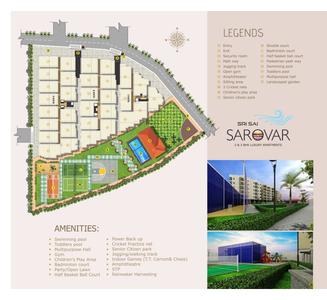 Image of 1179 Sq.ft 2 BHK Apartment / Flat for sale in Sri Sai Sarovar, K R Puram, Bengaluru for Rs. 9312921