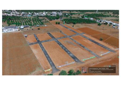 Image of 1200 Sq.ft Residential Plot / Land for sale in AVM Garden, Udumalpet, Tiruppur for Rs. 965000