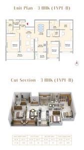 Image of 1523 Sq.ft 3 BHK Apartment / Flat for sale in Samsara, Gultekdi, Pune for Rs. 26000000
