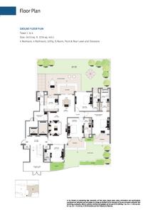 Image of 2400 Sq.ft 4 BHK Apartment / Flat for sale in Emaar Palm Terraces Select, Sector 66, Gurgaon for Rs. 42000000
