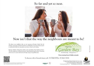 Image of 3978 Sq.ft 4 BHK Apartment / Flat for sale in Prestige Garden Bay, Yelahanka, Bengaluru for Rs. 55000000