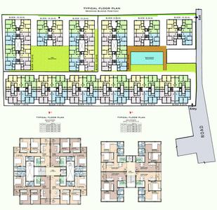 Image of 917 Sq.ft 2 BHK Apartment / Flat for sale in Rohra Address Phase II, New Town, Kolkata for Rs. 7050000