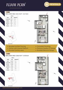 Image of 700 Sq.ft 2 BHK Apartment / Flat for sale in Shraddha Peninsula, Thane West, Thane for Rs. 9500000