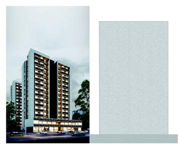 Image of 1485 Sq.ft 3 BHK Apartment / Flat for sale in Zion Skyfield, Bopal, Ahmedabad for Rs. 8300000