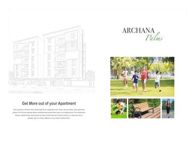 Image of 1475 Sq.ft 3 BHK Apartment / Flat for sale in Archana Palms, Madhurawada, Visakhapatnam for Rs. 8112500