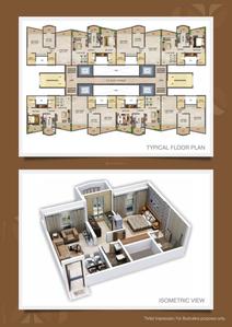 Image of 550 Sq.ft 1 BHK Apartment / Flat for sale in Salasar Exotica I, Mira Road East, Mira Bhayandar for Rs. 8000000