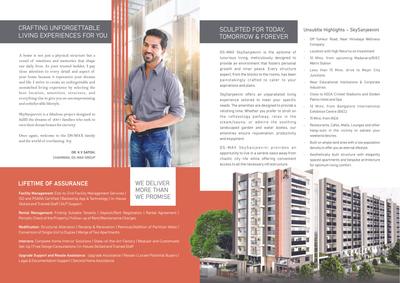Image of 1125 Sq.ft 3 BHK Apartment / Flat for sale in DS Sky Sanjeevini, Nagarur Colony, Bengaluru for Rs. 10200000