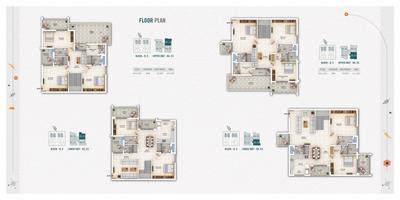 Image of 2104 Sq.ft 3 BHK Apartment / Flat for sale in Sharda Green, Bariatu, Ranchi for Rs. 10500000