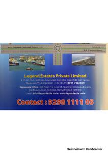 Image of 167 Sq.ft Residential Plot / Land for sale in Legend I Lake, Thagarapuvalasa, Visakhapatnam for Rs. 4342000