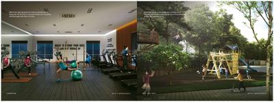 Image of 932 Sq.ft 2 BHK Apartment / Flat for sale in Rustomjee Urbania Acura, Thane West, Thane for Rs. 11900000