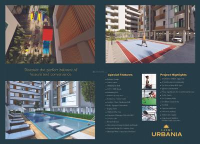 Image of 1165 Sq.ft 2 BHK Apartment / Flat for sale in Laxmi Urbania, Adibatla, Hyderabad for Rs. 5825000