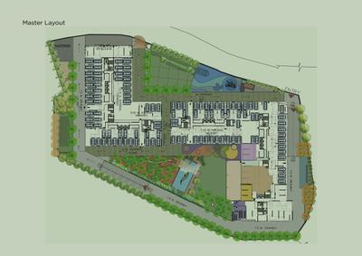 Image of 1569 Sq.ft 3 BHK Apartment / Flat for sale in Kohinoor Woodshire, Bhugaon, Pune for Rs. 11000000