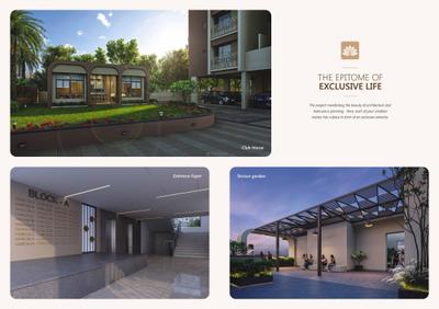 Image of 2500 Sq.ft 3 BHK Apartment / Flat for sale in Shree Hari Dreamland, Tragad, Ahmedabad for Rs. 9000000