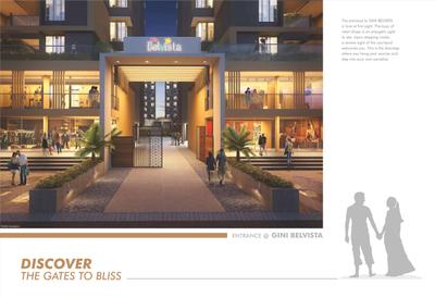 Image of 724 Sq.ft 2 BHK Apartment / Flat for sale in Gini Belvista, Dhanori, Pune for Rs. 7500000