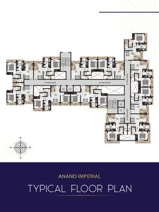 Image of 770 Sq.ft 2 BHK Apartment / Flat for sale in Anand Imperial, Kalyan West, Kalyan for Rs. 5200000