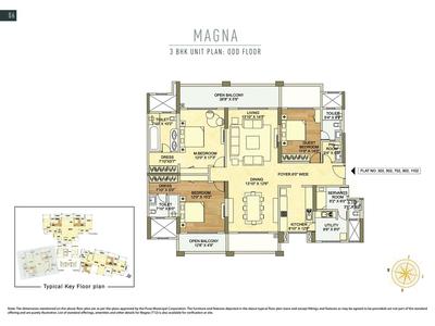 Image of 2700 Sq.ft 3.5 BHK Apartment / Flat for sale in K Raheja Vistas Premiere Magna, Mohammed Wadi, Pune for Rs. 34000000