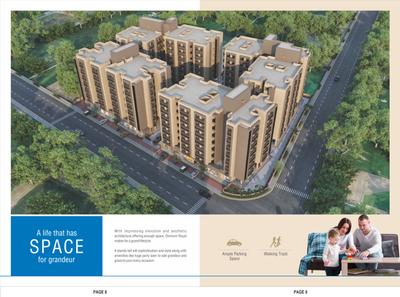 Image of 565 Sq.ft 2 BHK Apartment / Flat for sale in Omnium Royal View Tower A To D, Nana Chiloda, Ahmedabad for Rs. 4000000