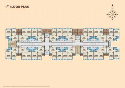 Image of 632 Sq.ft 1 BHK Apartment / Flat for sale in Arihant Amisha Phase III, Taloja, Navi Mumbai for Rs. 2800000