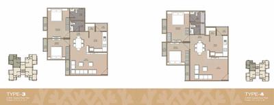 Image of 1247 Sq.ft 2 BHK Apartment / Flat for sale in Darshanam Central Park, Sayajiganj, Vadodara for Rs. 4200000
