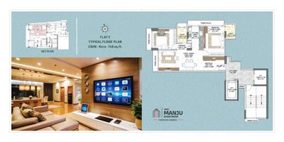 Image of 998 Sq.ft 2 BHK Apartment / Flat for sale in VKG Manju Apartment, Ghatkopar East, Mumbai for Rs. 24000000