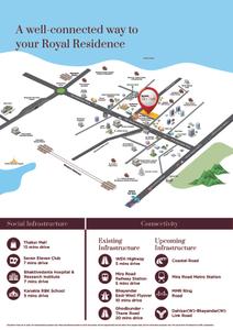Image of 1479 Sq.ft 3 BHK Apartment / Flat for sale in Sunteck Sky Park 3, Mira Road East, Mira Bhayandar for Rs. 20700000
