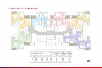 Image of 988 Sq.ft 2 BHK Apartment / Flat for sale in Urway Aikyam, Ravet, Pune for Rs. 8300000